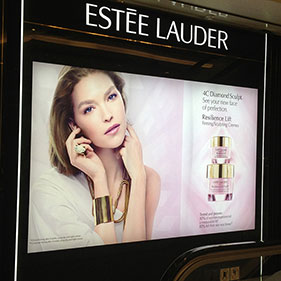 Outdoor PET backlit film