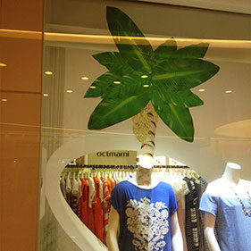 Indoor / Outdoor clear sticker